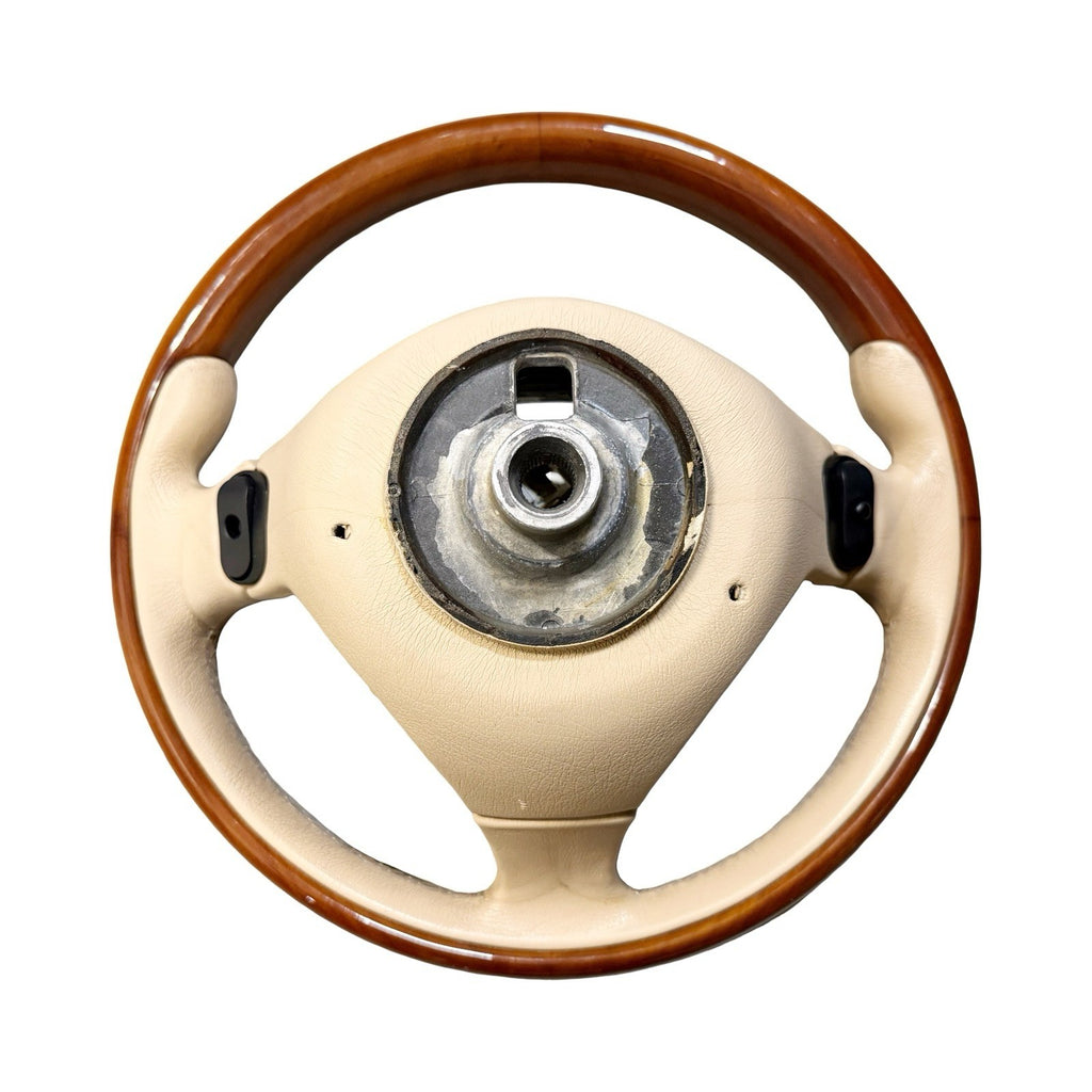 OEM 08-19 Maserati GranTurismo Quattroporte M145 Steering Wheel Mahogany Wood