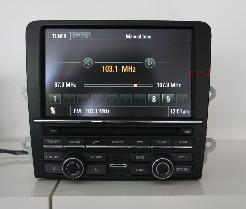 12~16 991 Porsche 911 CARRERA CAYMAN BOXSTER PCM3.1 40GB Navigation Radio
