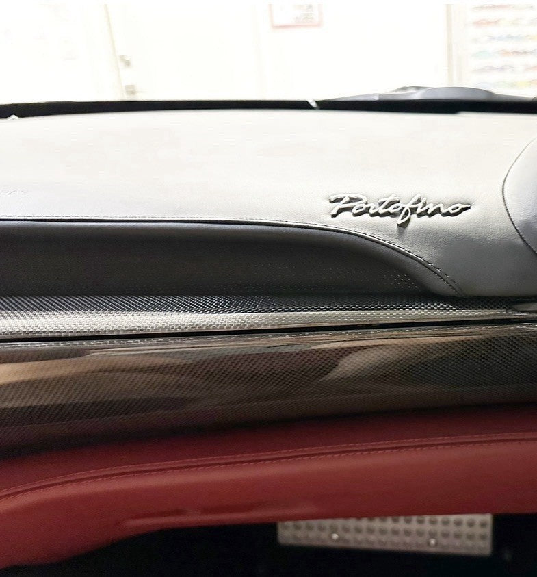 OEM Ferrari Portofino Center Middle Navigation Radio U Dash CARBON FIBER Panel