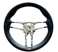 OEM Porsche 992 CARRERA CAYENNE TAYCAN GT SPORT WIDE STEERING WHEEL HEATED GREEN