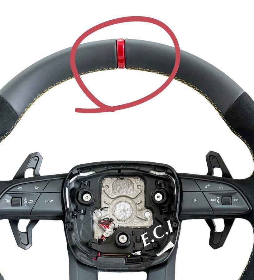GENUINE OEM LAMBORGHINI URUS PERFORMANTE RED BANG STEERING WHEEL LIMITED