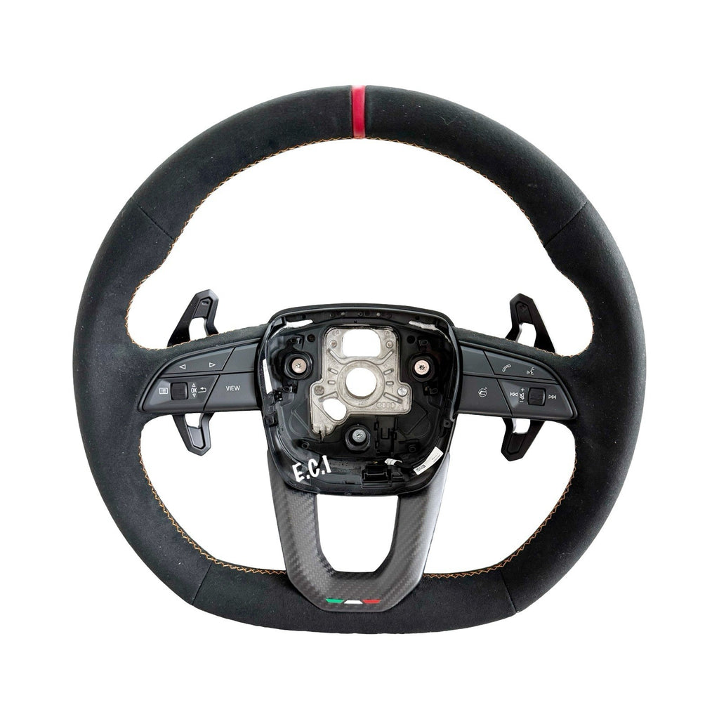 2027 OEM LAMBORGHINI URUS SE ALCANTARA CARBON PERFORMANTE  STEERING WHEEL ORANGE