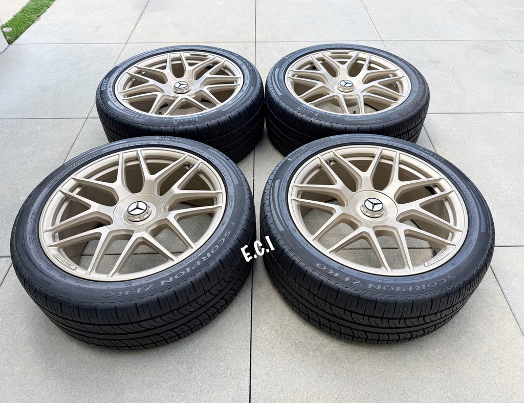 2025 OEM MERCEDES AMG G63 G550 RIMS 22 INCH WHEELS TIRES 13~25 A4634012000 W TPM