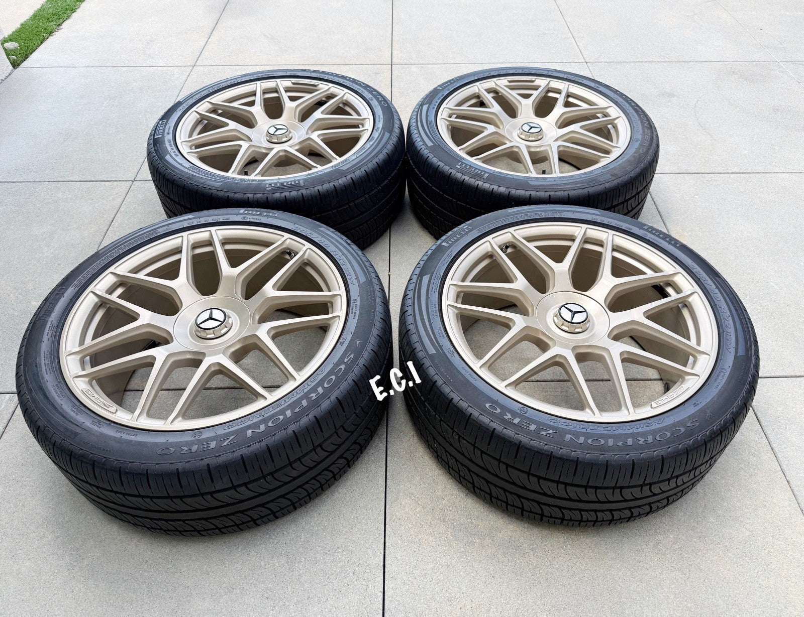 2025 OEM MERCEDES AMG G63 G550 RIMS 22 INCH WHEELS TIRES 13~25 A4634012000 W TPM