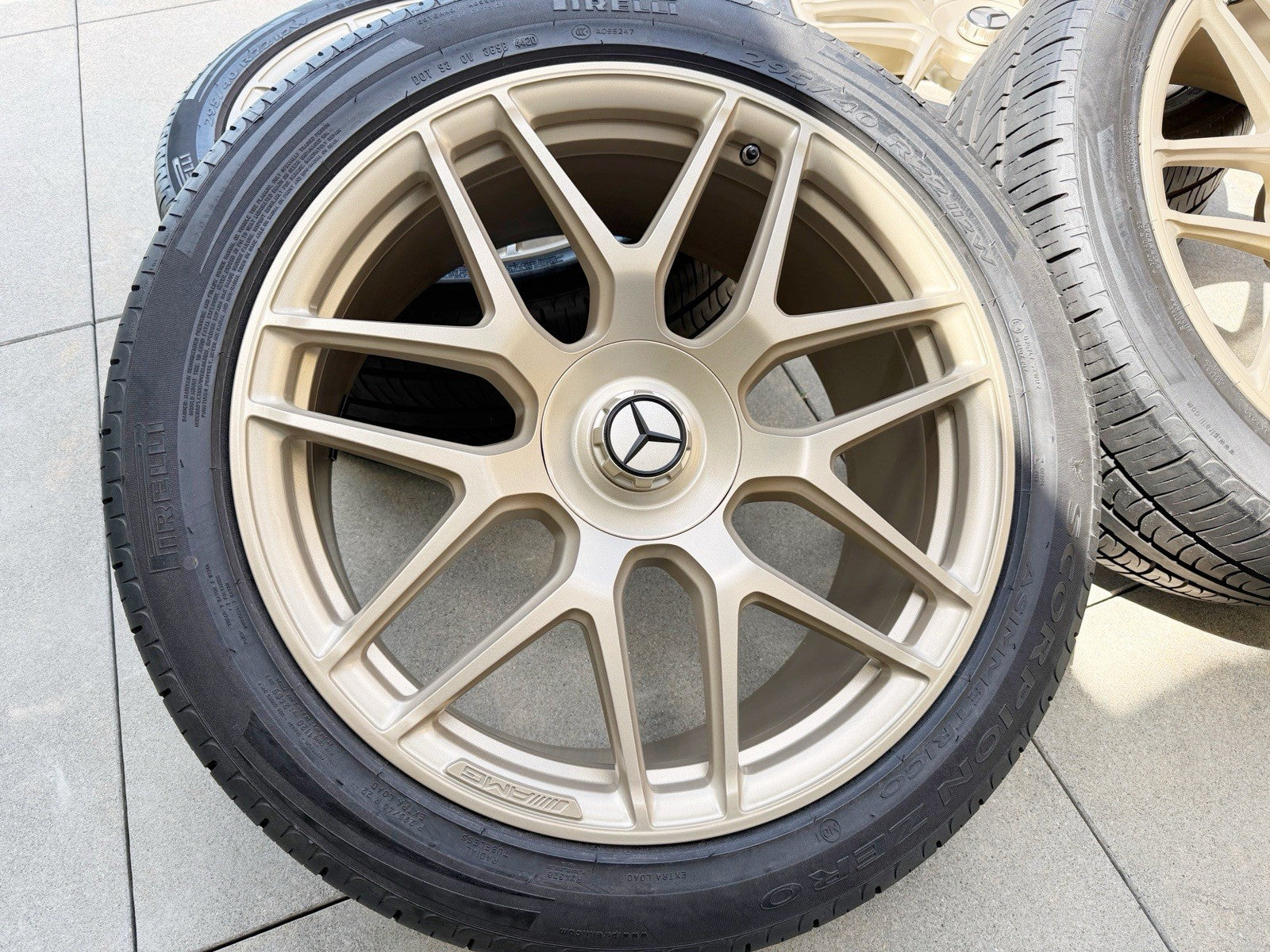 2025 OEM MERCEDES AMG G63 G550 RIMS 22 INCH WHEELS TIRES 13~25 A4634012000 W TPM
