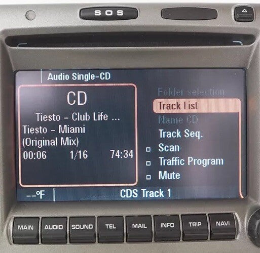 05-08 GENUINE NON BOSE Porsche 997 Cayman Boxster Turbo Navigation PCM Radio