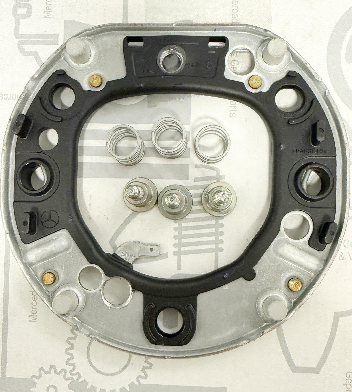 OEM MERCEDES 2019~2024 C E CLS CLA GLA GLE GLS G S STEERING WHEEL CONTACT PLATE