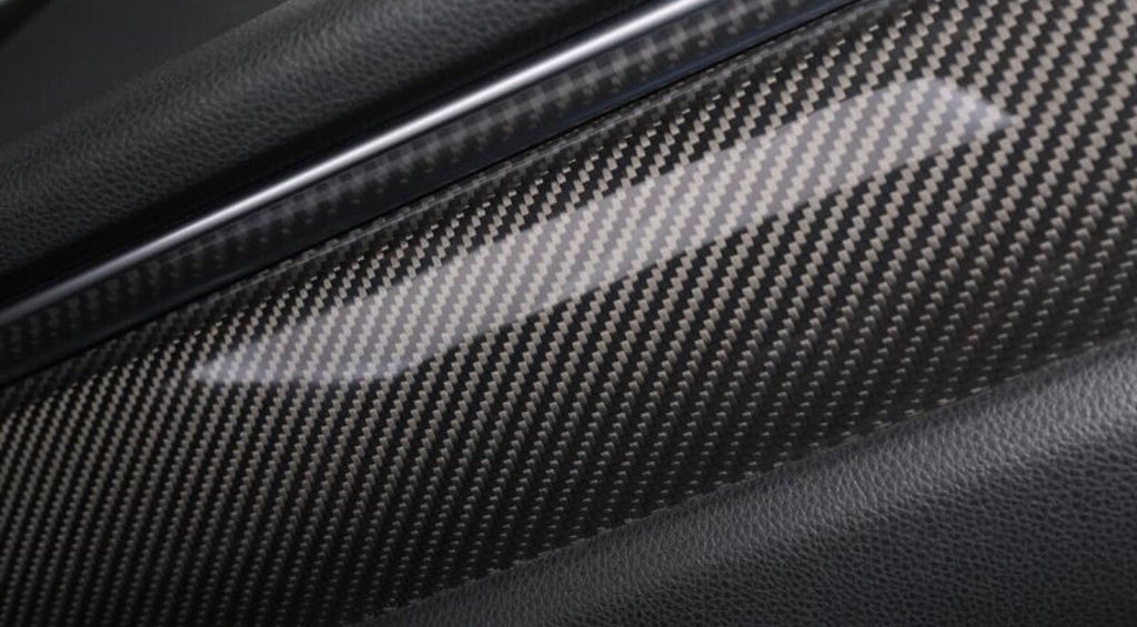 2014-2018 PORSCHE MACAN 95B TURBO FULL CARBON FIBER Dash Interior Trim SET