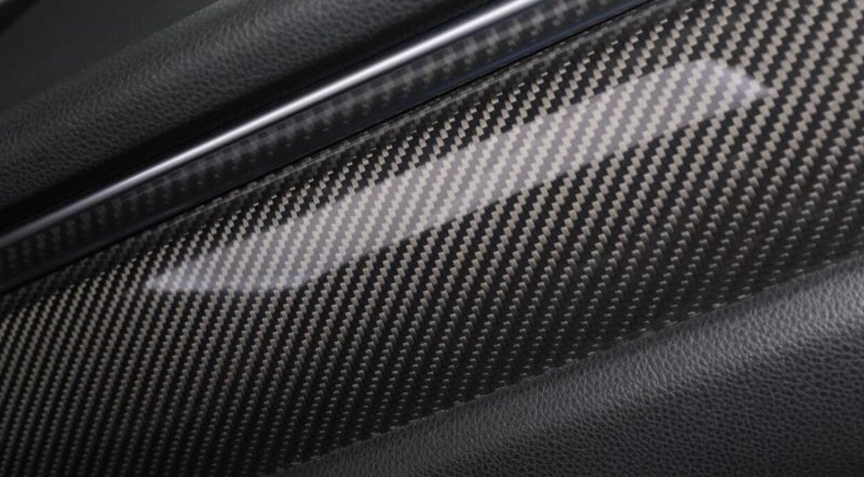 2014-2018 PORSCHE MACAN 95B TURBO FULL CARBON FIBER Dash Interior Trim SET