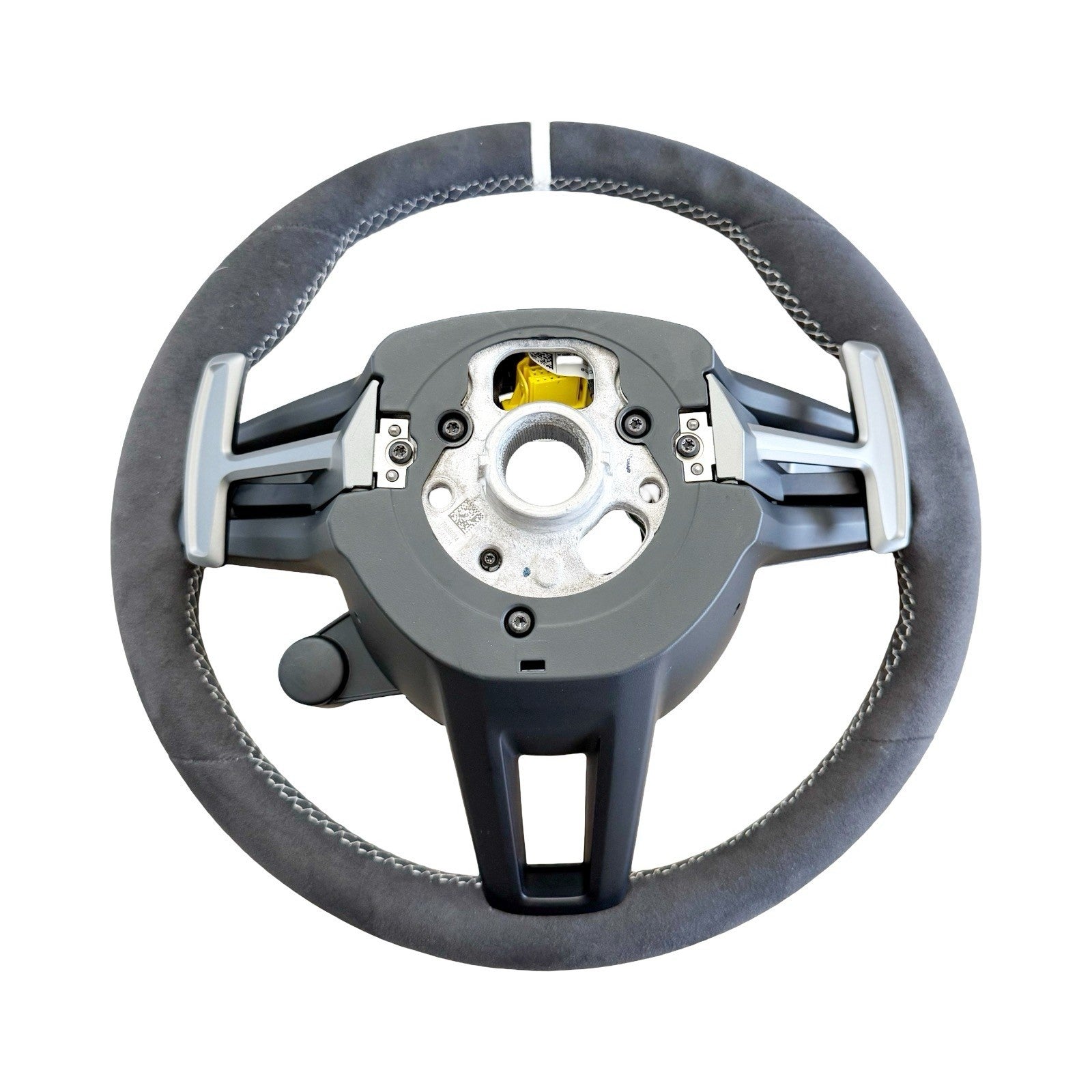 OEM Porsche 992 GT3 CARRERA GTS CAYENNE STEERING WHEEL ALCANTARA CARBON WHITE
