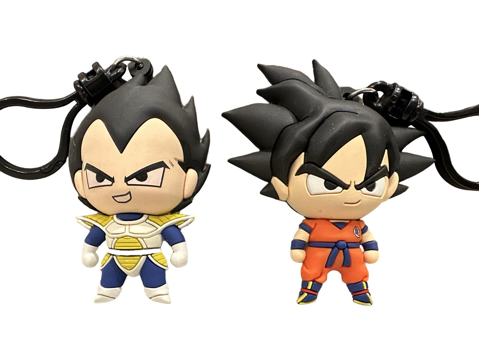 Dragon Ball Z- Figural Bag Clip (Series 1) Son Goku & Vegeta Set